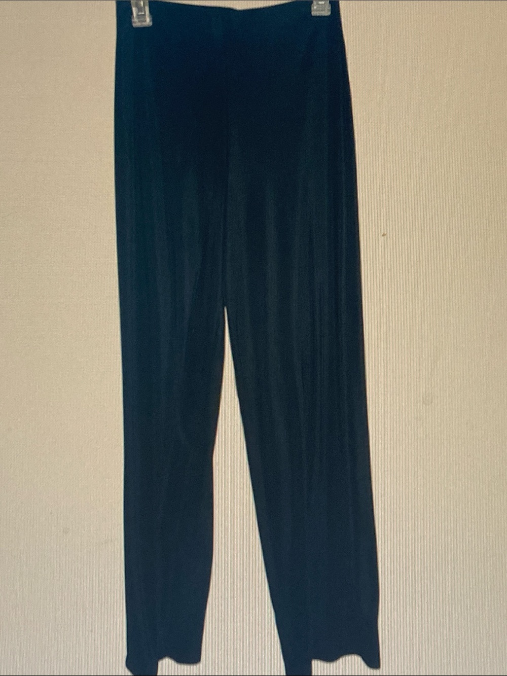 Sleek Black Straight-Leg Women's Pants